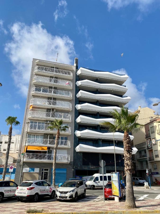Lujoso Apartamento En 1ª Linea Recien Reformado Santa Pola Exteriör bild